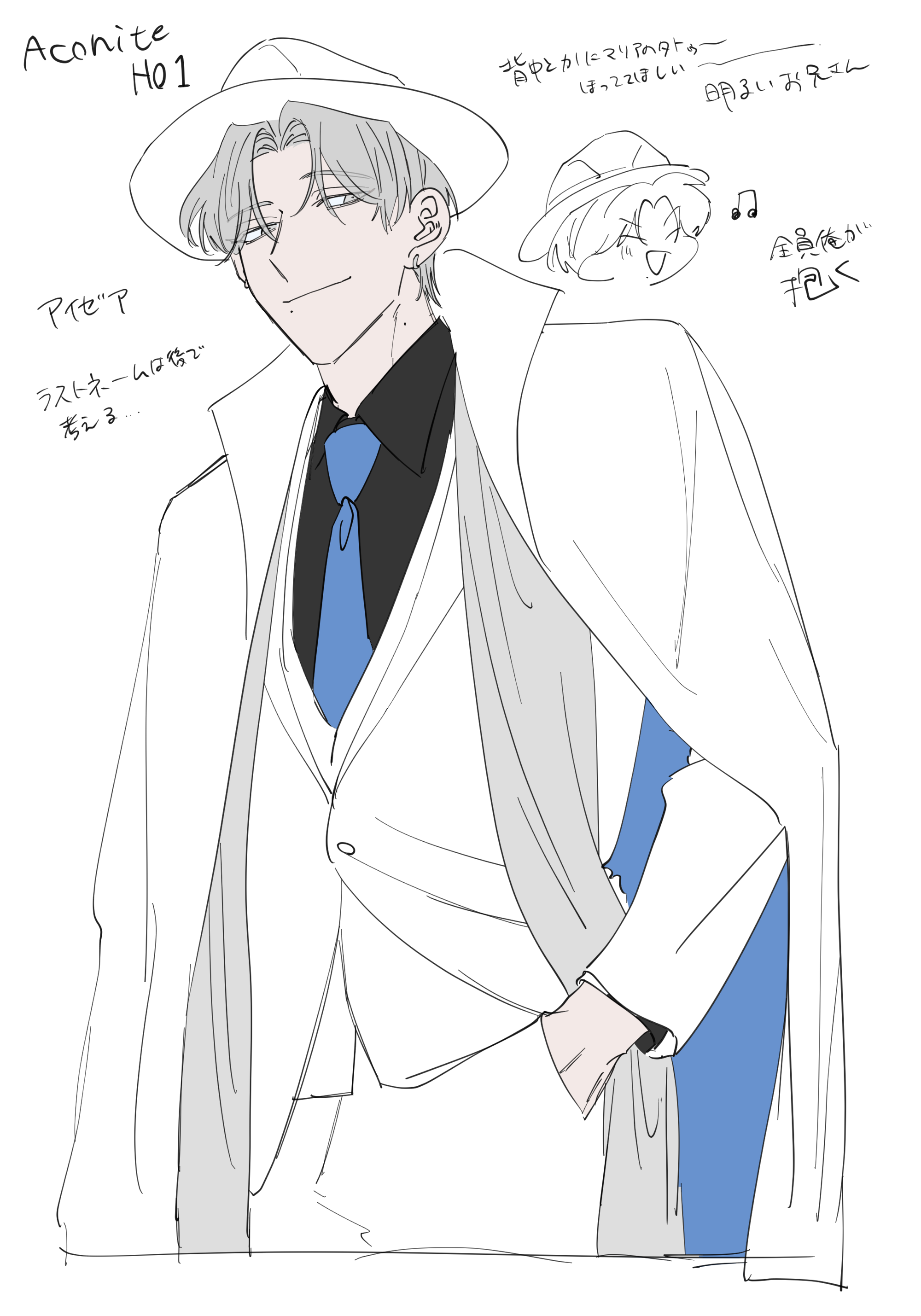 アイゼアのキャラ練り